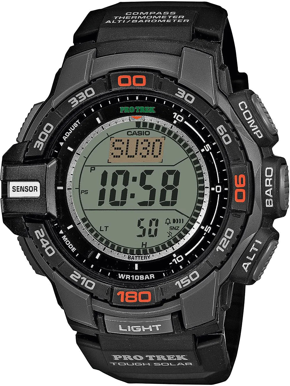 Casio PRG-270-1ER Pro Trek solar Mens Watch 52mm 10ATM