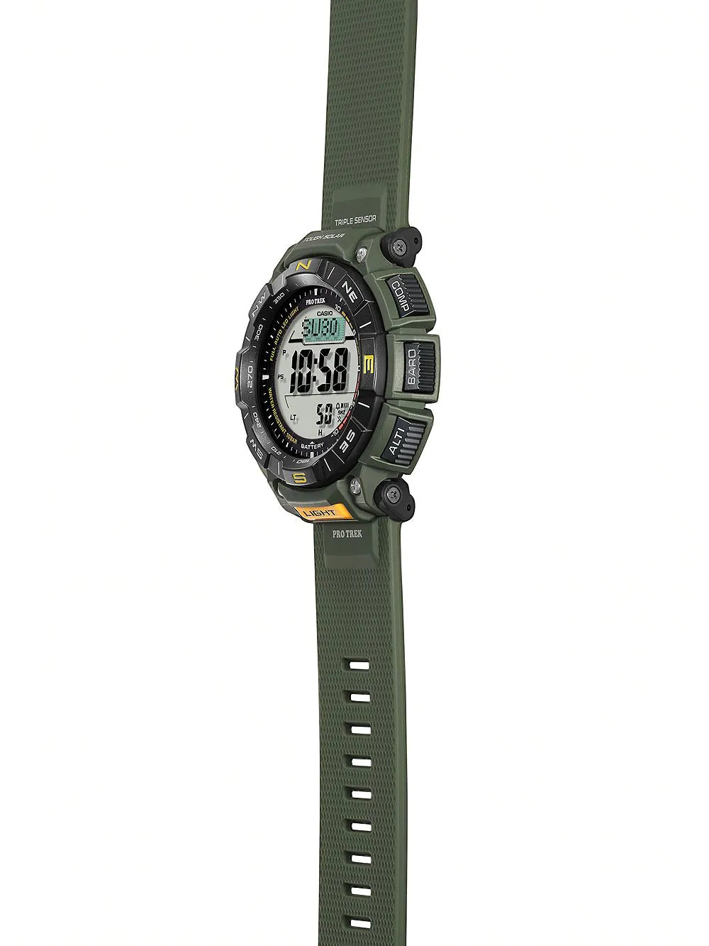 Casio PRG-340-3ER Pro Trek Solar Mens Watch 53mm 10ATM