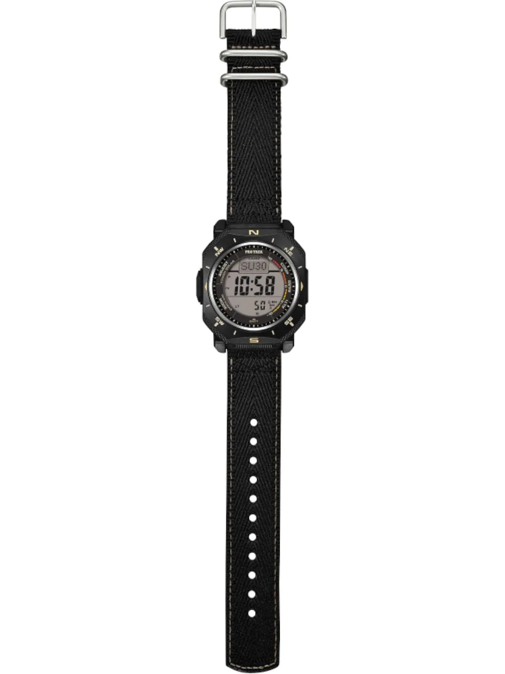 Casio PRG-69B-1ER Mens Watch Pro Trek Solar 46mm 10ATM
