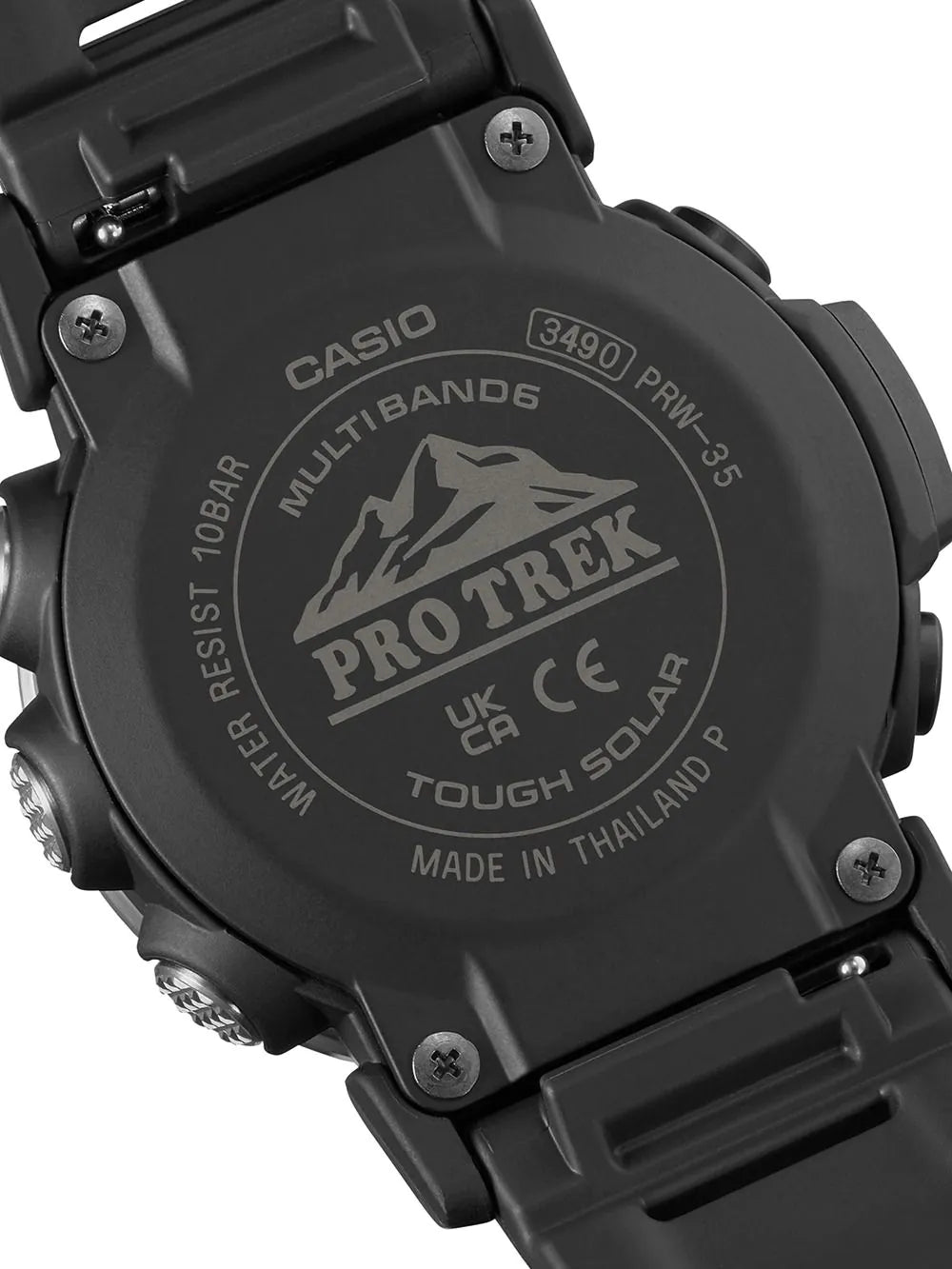 Casio PRW-35-1AER Mens Watch PRO TREK 45mm 10ATM