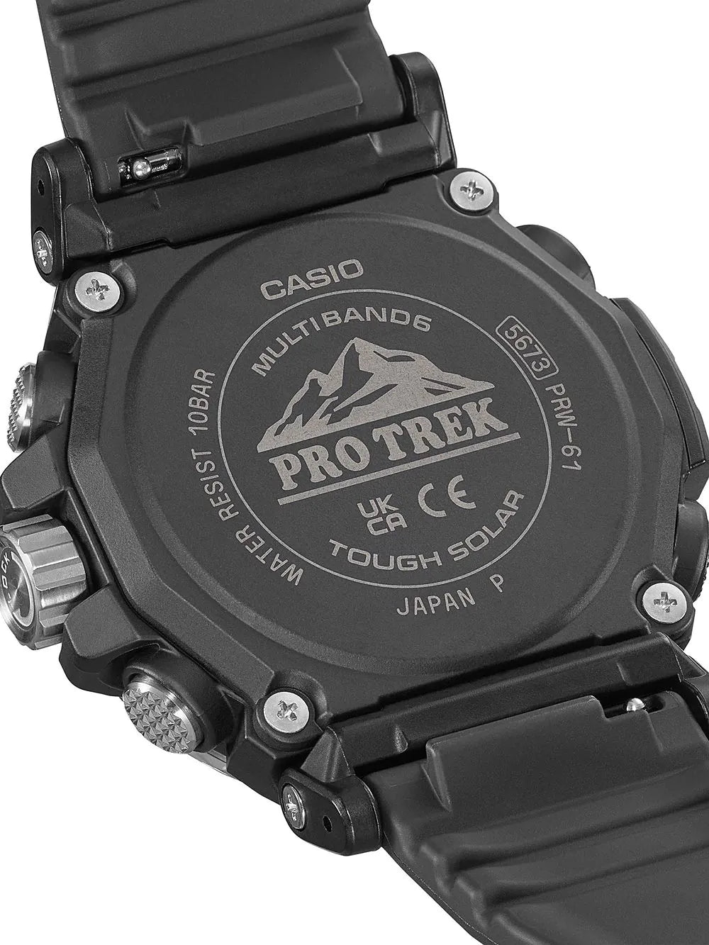 Casio PRW-61-1AER Pro-Trek Radio Controlled Solar Mens Watch 47mm 10ATM