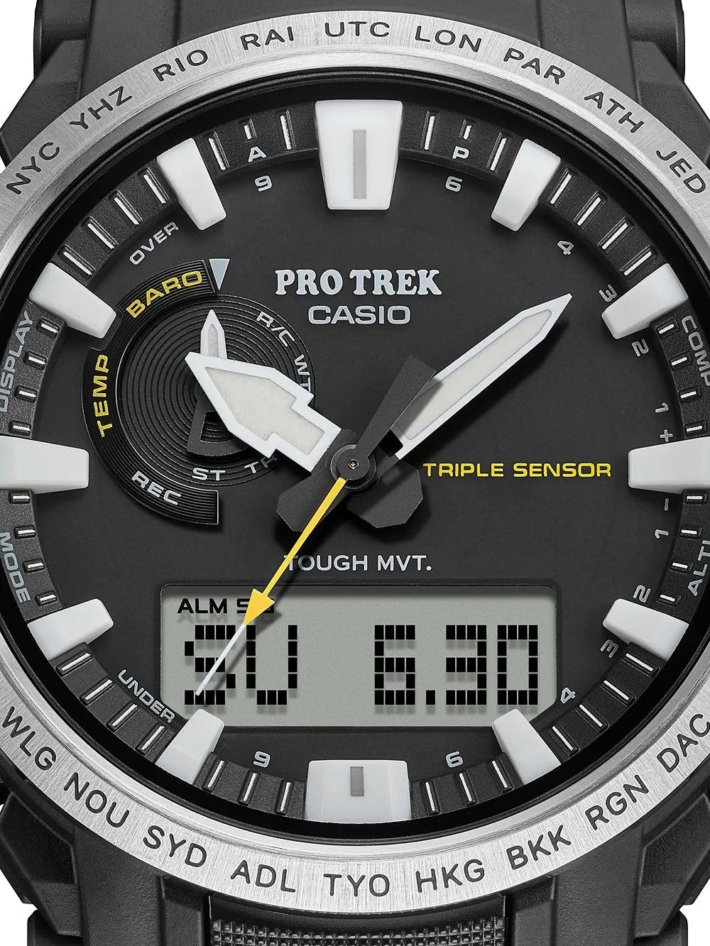 Casio PRW-61-1AER Pro-Trek Radio Controlled Solar Mens Watch 47mm 10ATM