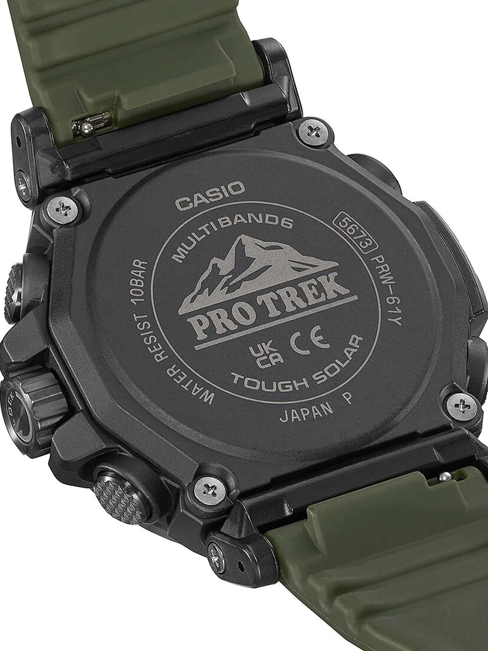 Casio PRW-61Y-3ER Pro-Trek Radio Controlled Solar Mens Watch 47mm 10ATM