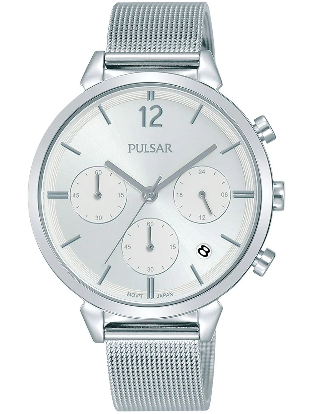 Pulsar PT3943X1 Chronograph Ladies Watch 36mm 5 ATM