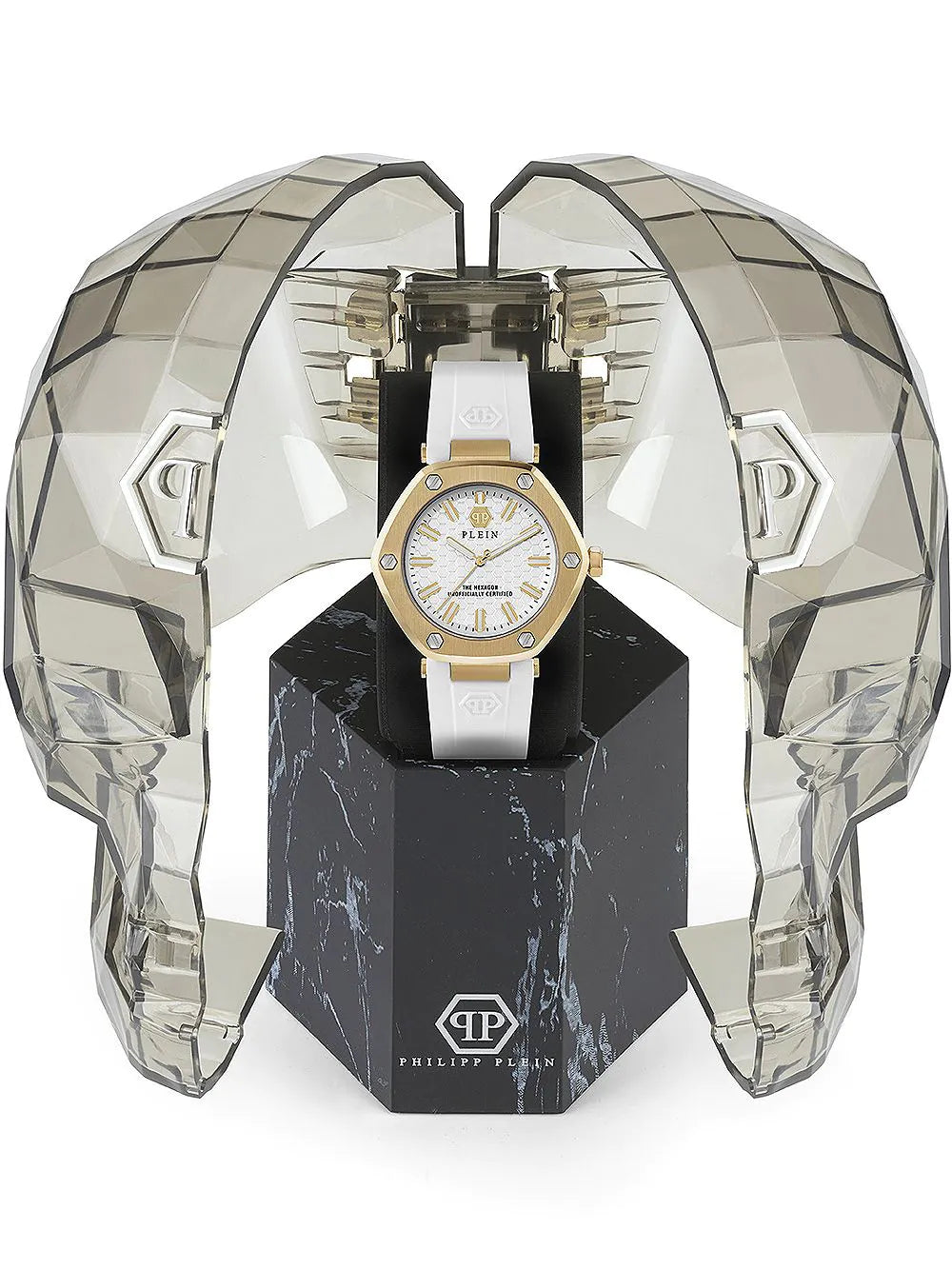 Philipp Plein PW1BA0123 The Hexagon Ladies Watch 38mm 5ATM