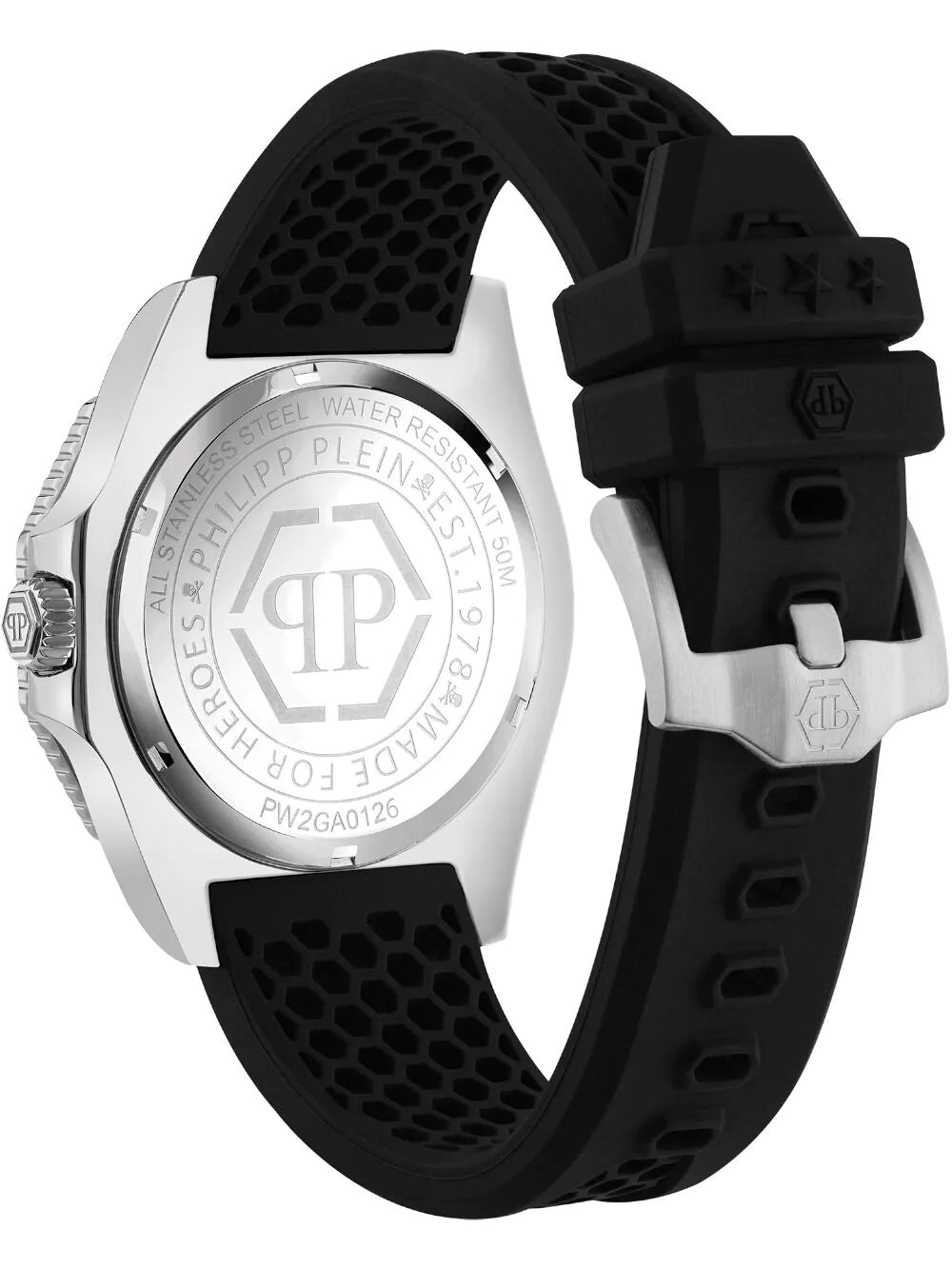 Philipp Plein PW2GA0126 Mens Watch Aquastorm 44mm 5ATM