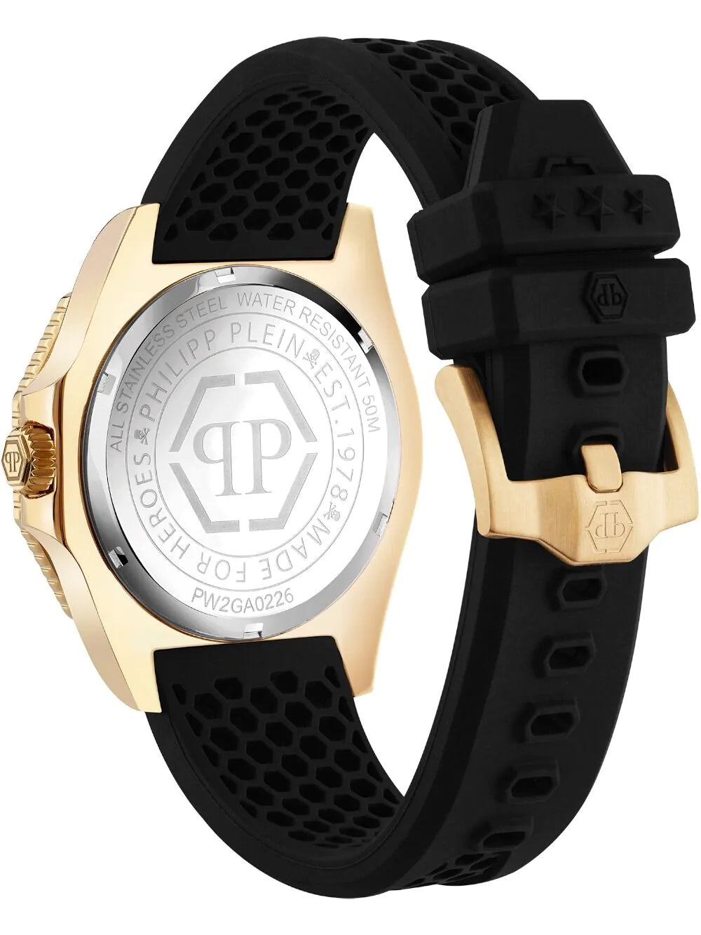 Philipp Plein PW2GA0226 Mens Watch Aquastorm 44mm 5ATM