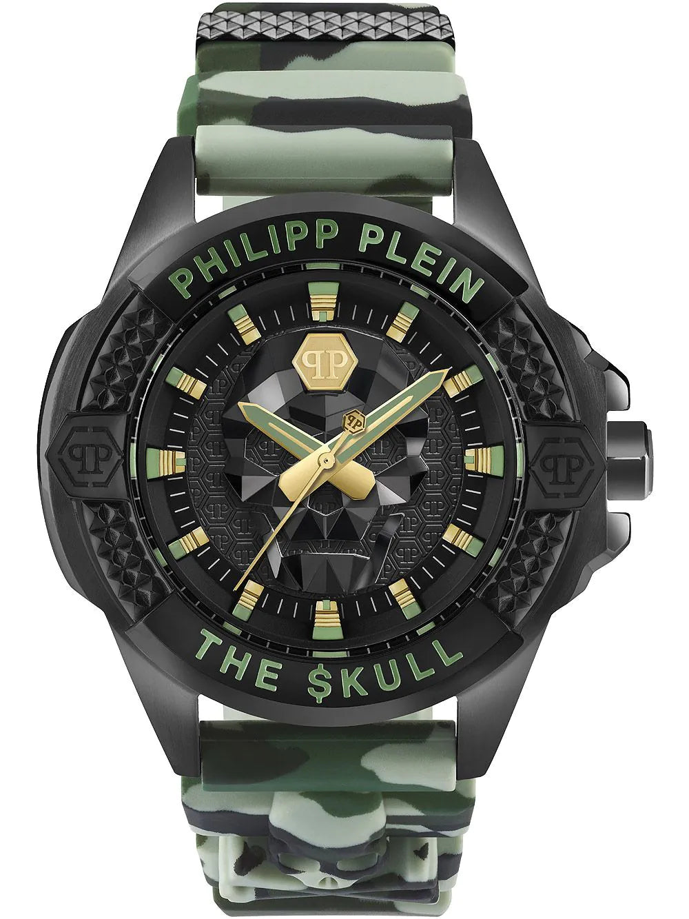 Philipp Plein PWAAA0821 The $kull Mens Watch 44mm 5ATM