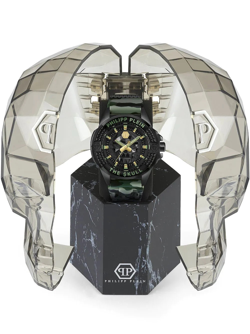 Philipp Plein PWAAA0821 The $kull Mens Watch 44mm 5ATM