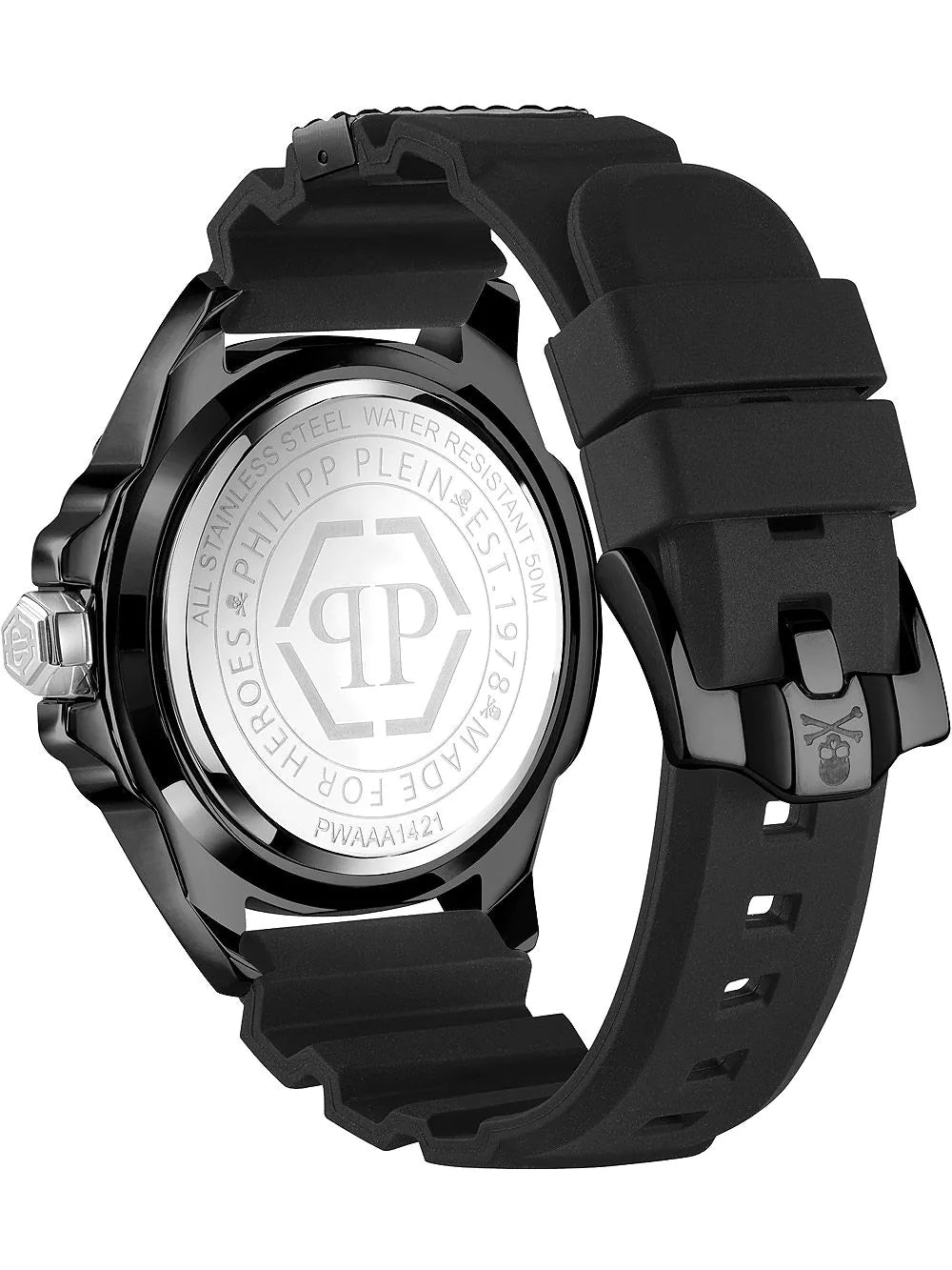 Philipp Plein PWAAA1421 The $kull Mens Watch 44mm 5ATM