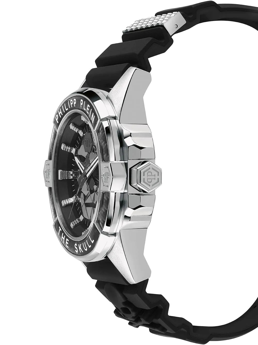 Philipp Plein PWAAA1622 The $kull Carbon Fiber Mens Watch 44mm 5ATM