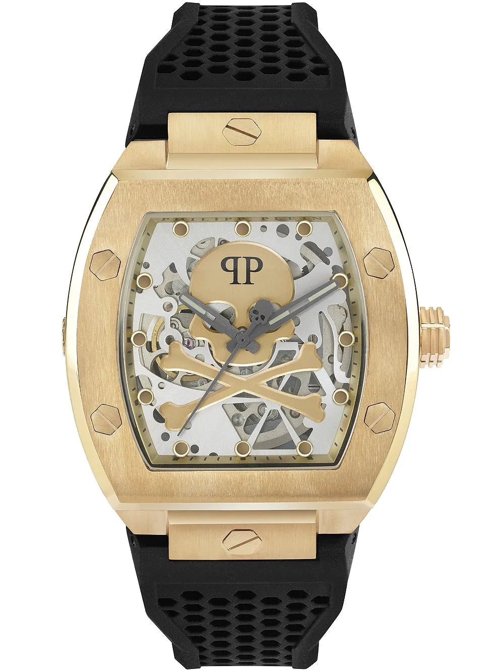 Philipp Plein PWBAA0321 The $keleton Automatic Mens Watch 44mm 5ATM