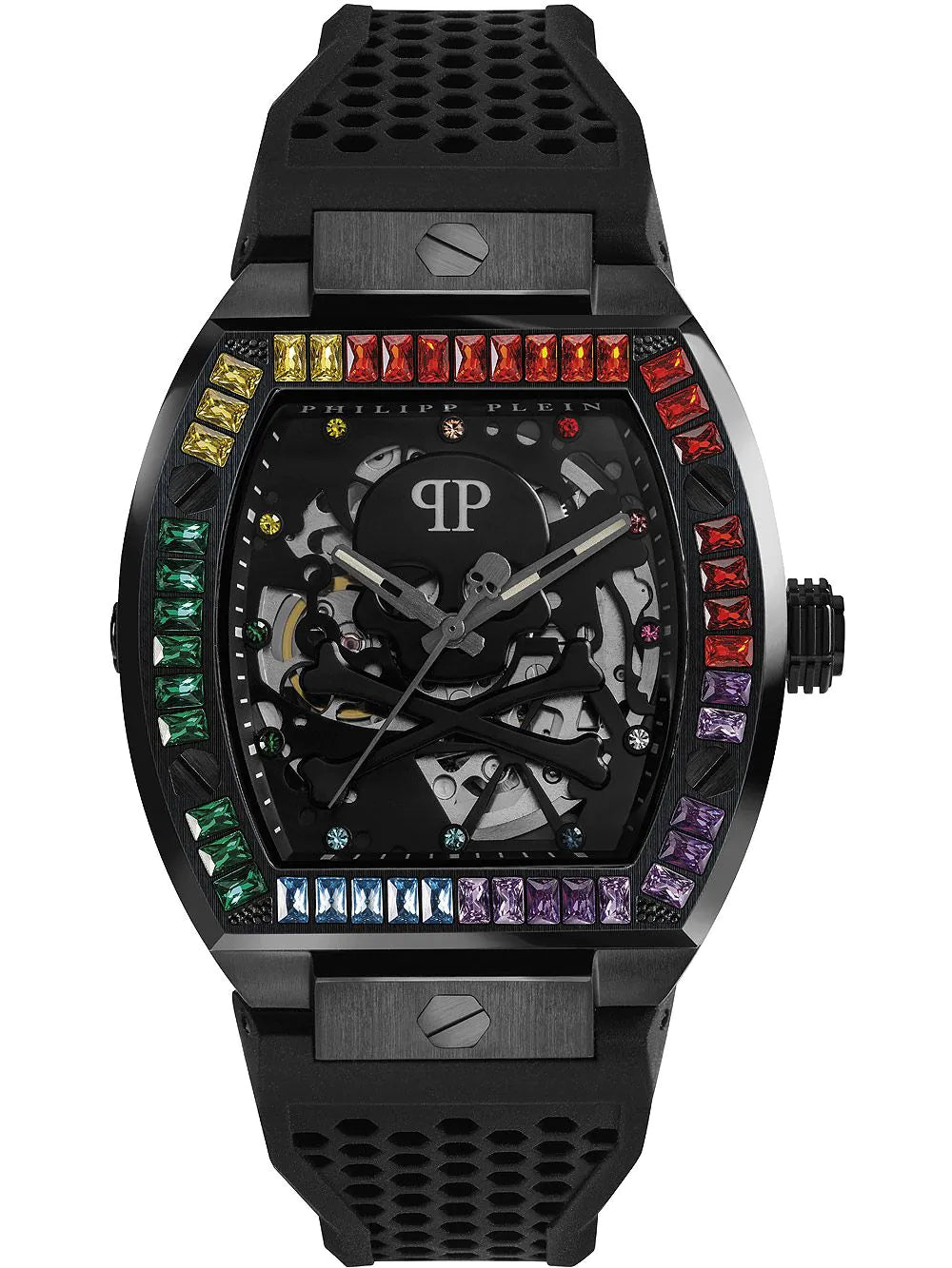 Philipp Plein PWBAA0621 The $keleton Automatic Mens Watch 44mm 5ATM