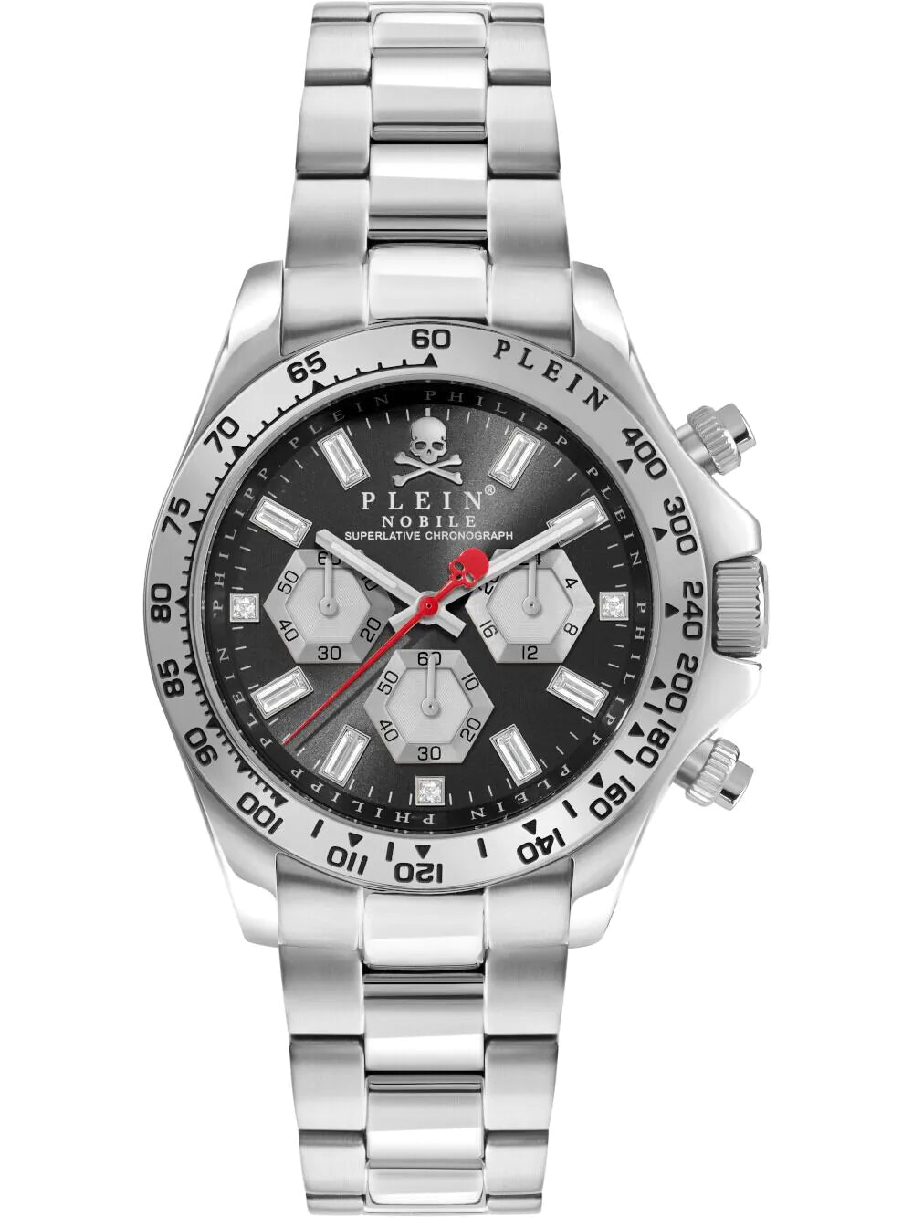 Philipp Plein PWGHA0326 Mens watch Nobile Chronograph 43mm 5ATM