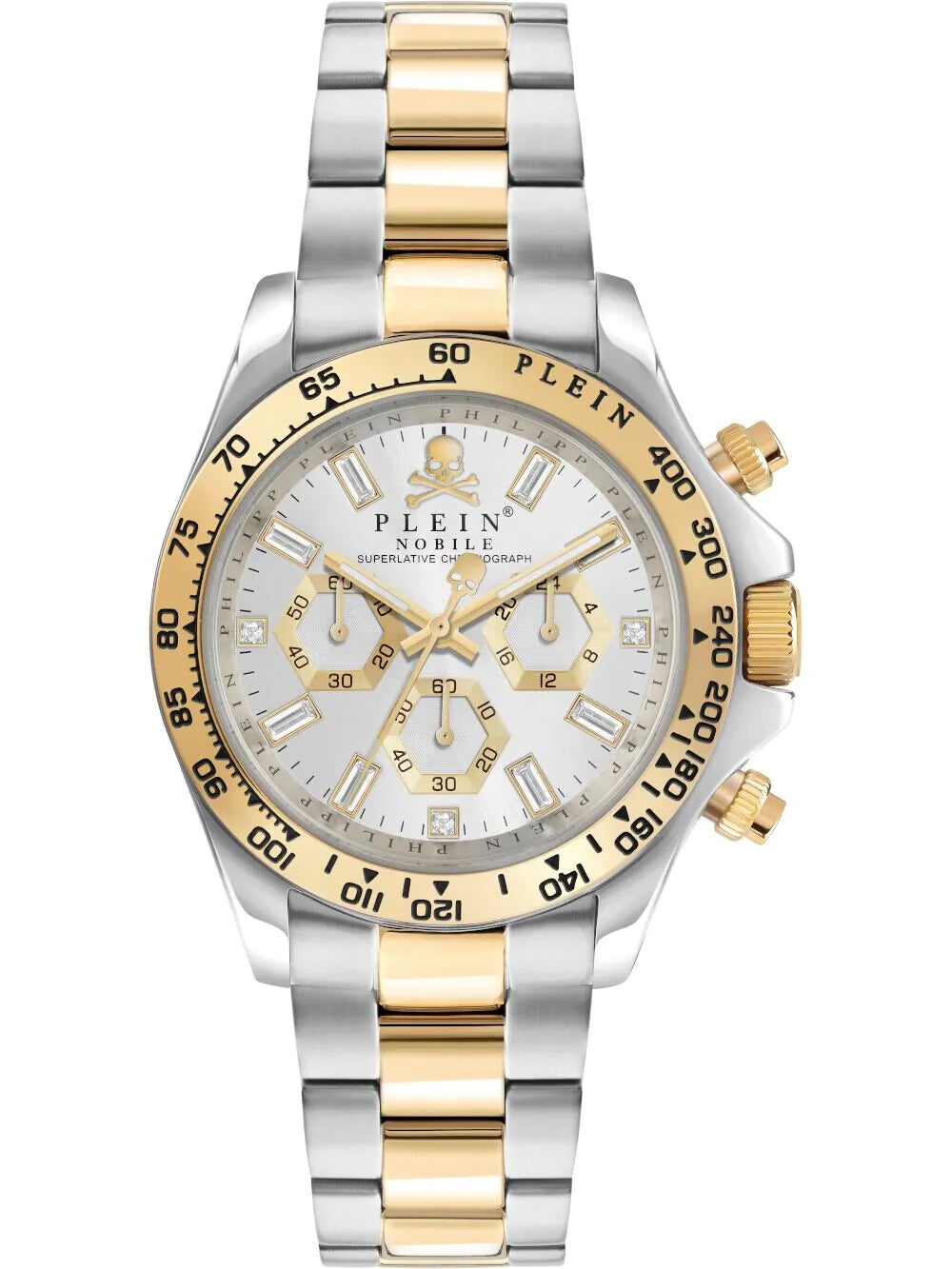 Philipp Plein PWGHA0426 Mens watch Nobile Chronograph 43mm 5ATM