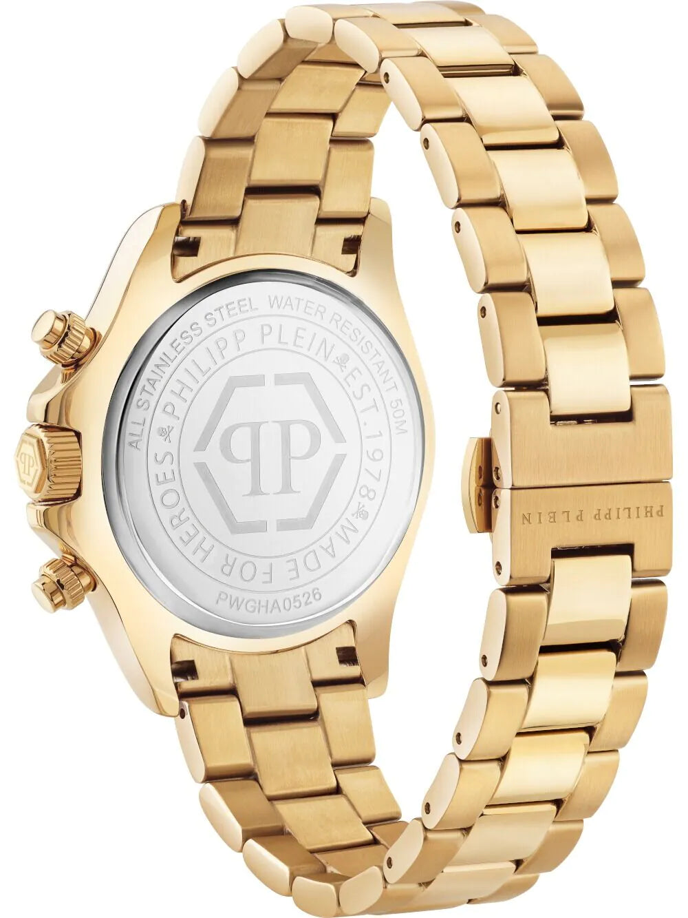Philipp Plein PWGHA0526 Mens watch Nobile Chronograph 43mm 5ATM
