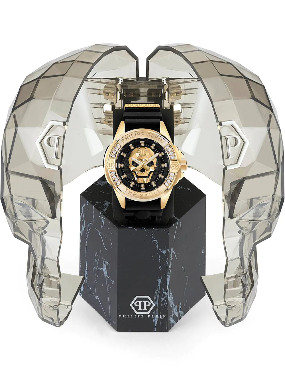 Philipp Plein PWNAA0122 The $kull Unisex Watch 41mm 5ATM