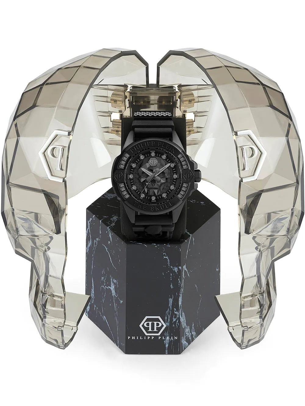 Philipp Plein PWNAA0322 The $kull Unisex Watch 41mm 5ATM