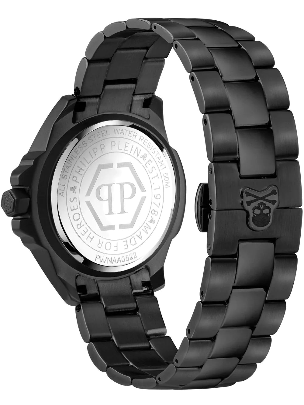 Philipp Plein PWNAA0522 The $kull Unisex Watch 41mm 5ATM