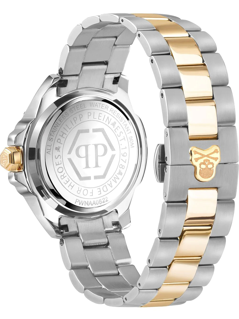 Philipp Plein PWNAA0622 The $kull Unisex Watch 41mm 5ATM