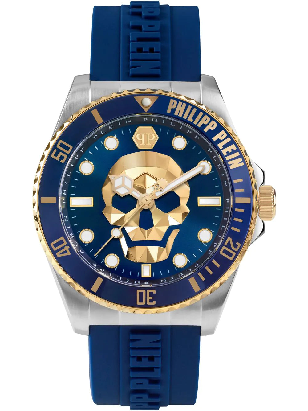 Philipp Plein PWOAA0222 The $kull Diver Mens Watch 44mm 10ATM