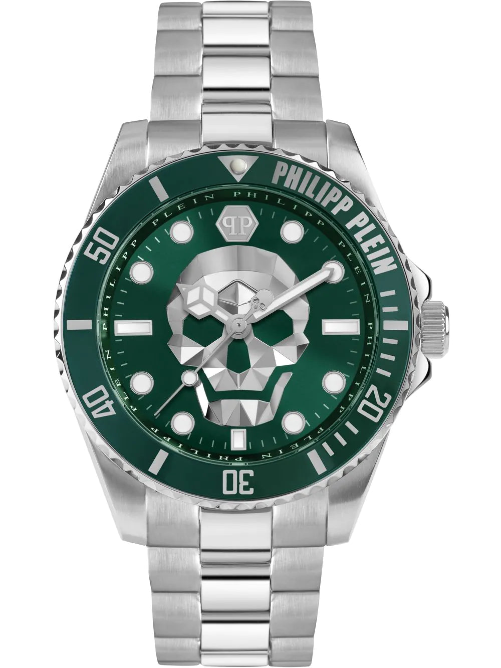 Philipp Plein PWOAA0622 The $kull Diver Mens Watch 44mm 10ATM