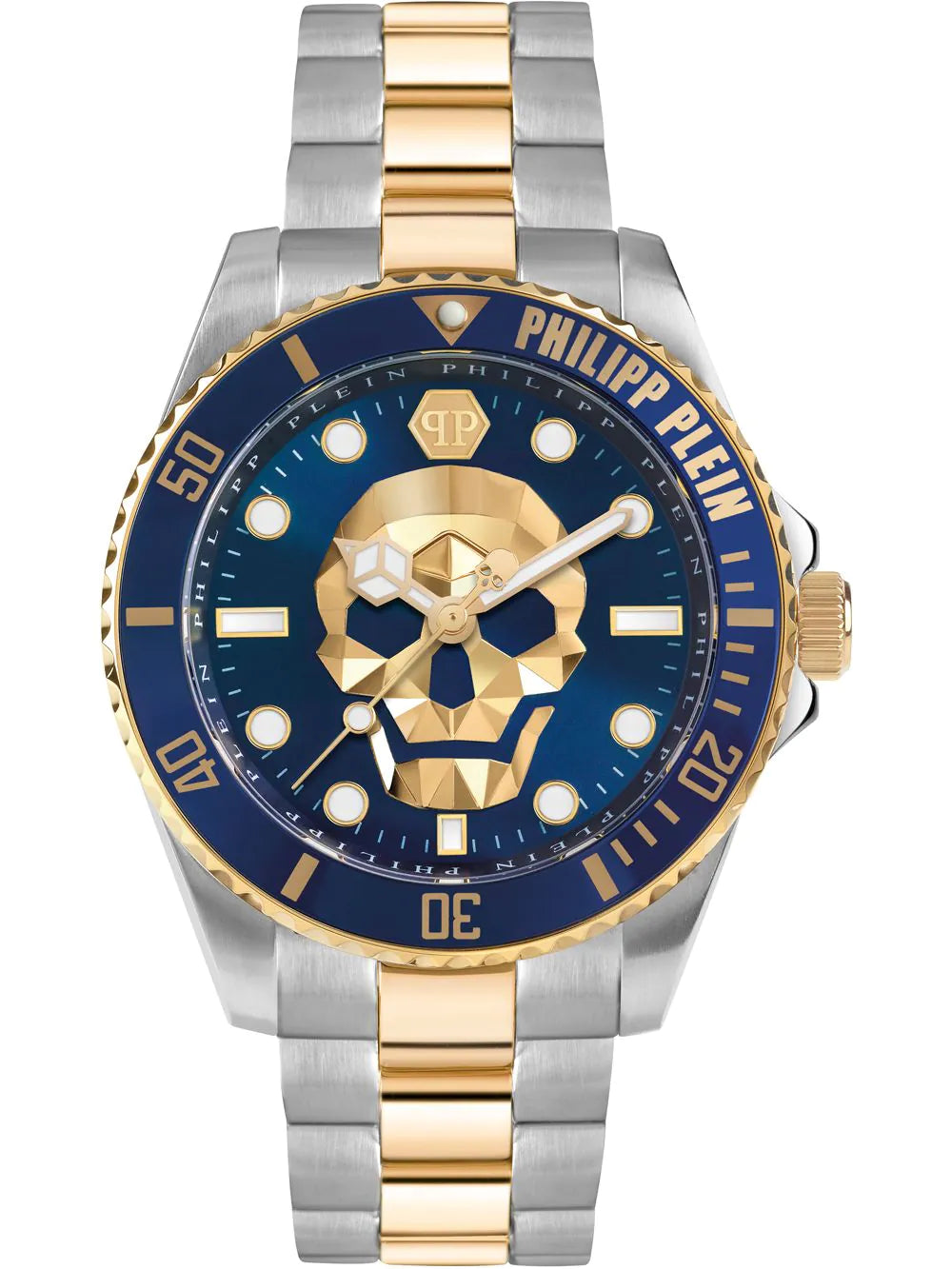 Philipp Plein PWOAA0722 The $kull Diver Mens Watch 44mm 10ATM