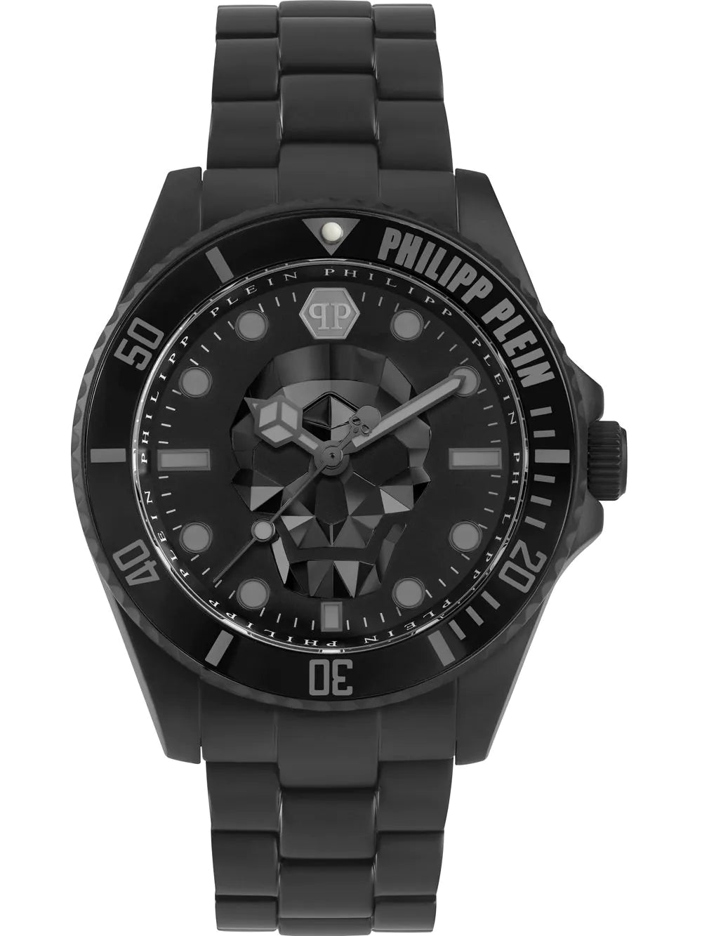 Philipp Plein PWOAA0922 The $kull Diver Mens Watch 44mm 10ATM