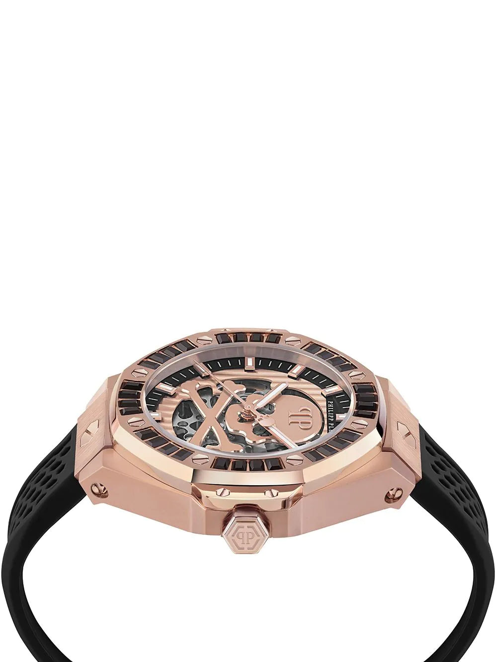 Philipp Plein PWPFA0324 Mens Watch Skeleton Royal Automatic 46mm 5ATM