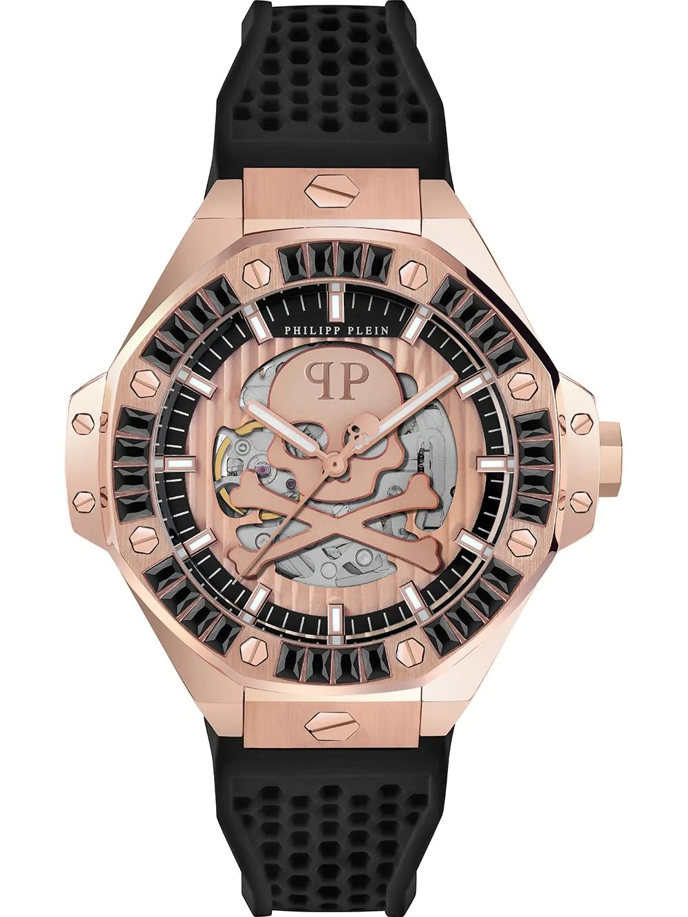 Philipp Plein PWPFA0324 Mens Watch Skeleton Royal Automatic 46mm 5ATM