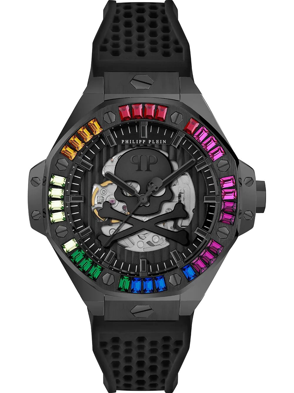 Philipp Plein PWPFA0424 Mens Watch Skeleton Royal Automatic 46mm 5ATM