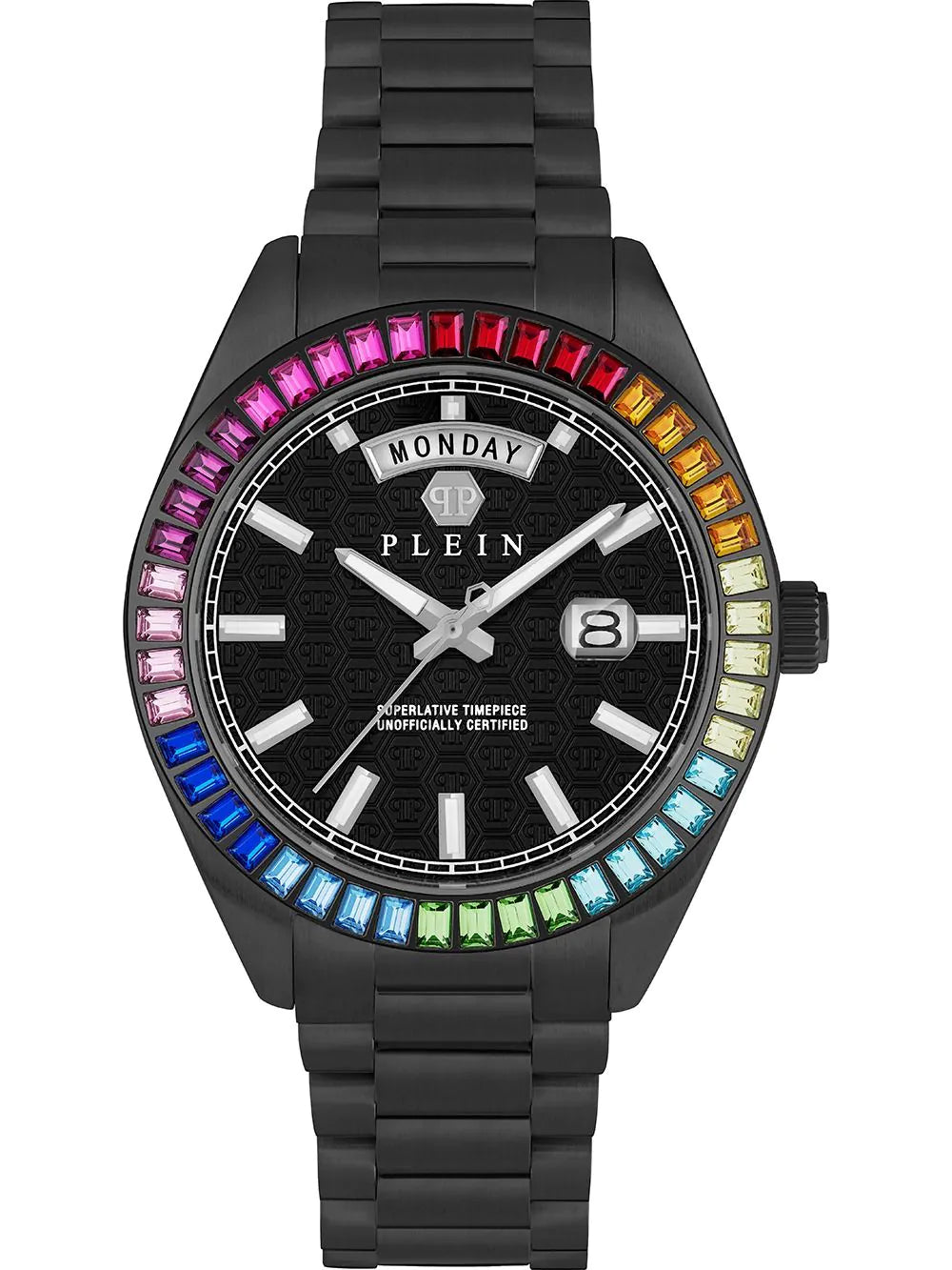 Philipp Plein PWPNA0624 Rock Couture Day-Date 42mm 5ATM