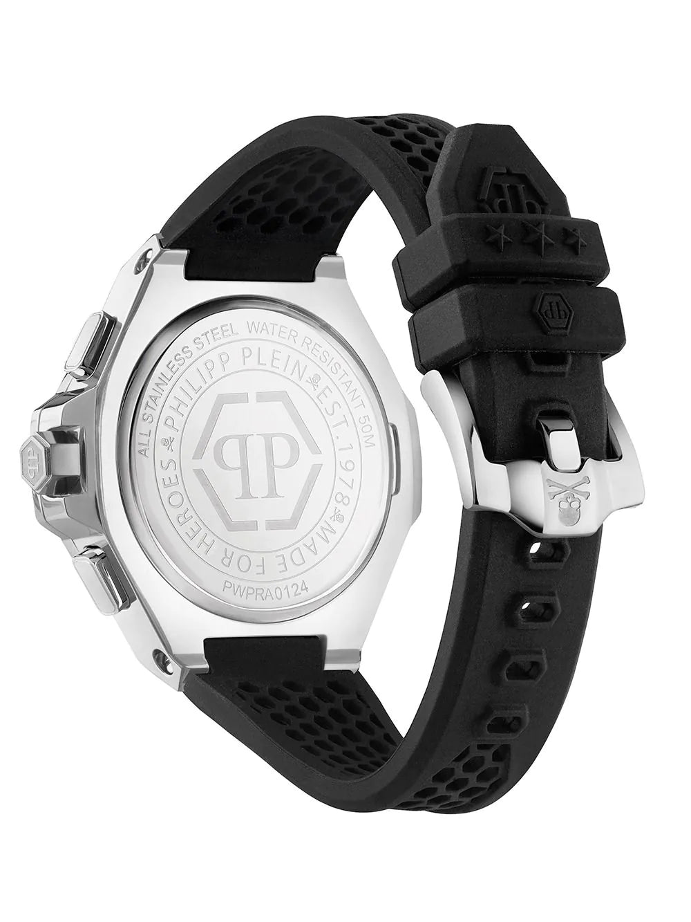Philipp Plein PWPRA0124 Mens Watch Chrono Royal 46mm 5ATM