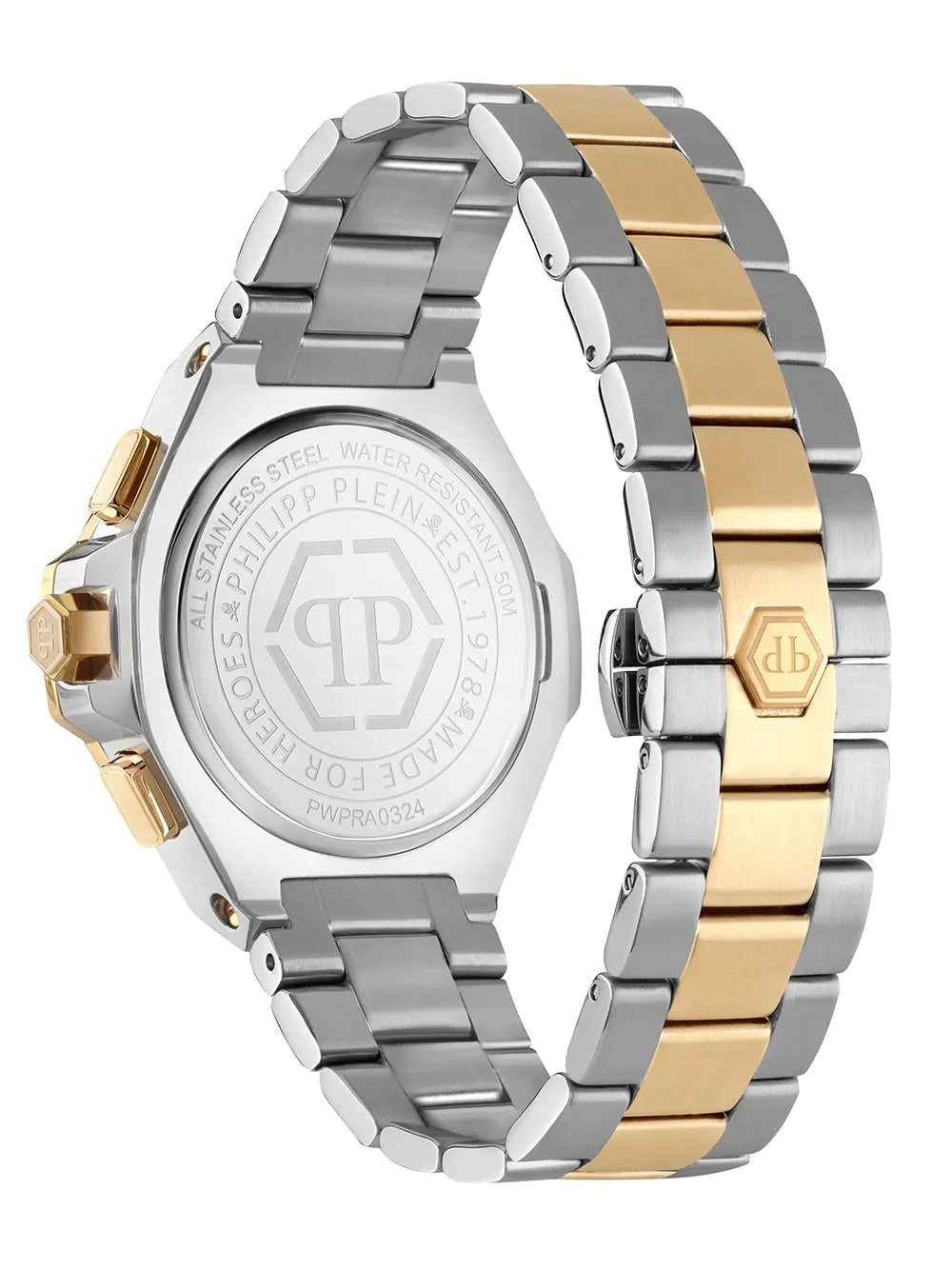 Philipp Plein PWPRA0324 Mens Watch Chrono Royal 46mm 5ATM