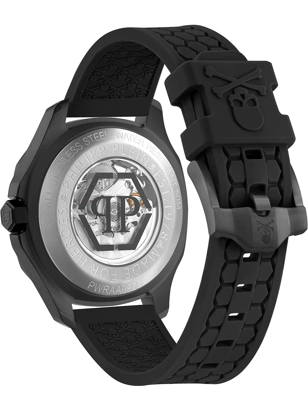 Philipp Plein PWRAA0923 High-Conic Automatic Mens Watch 42mm 5ATM