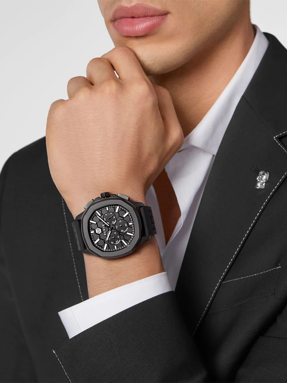 Philipp Plein PWSAA0823 High-Conic Chronograph Mens Watch 44mm 5ATM
