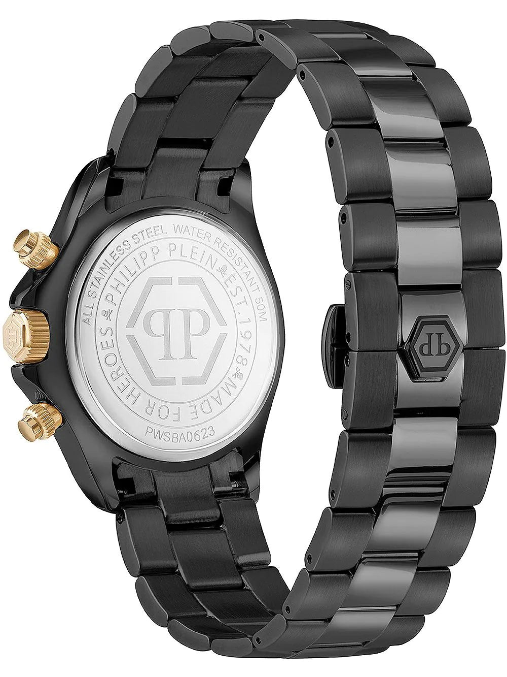 Philipp Plein PWSBA0623 Street Couture Chronograph Ladies Watch 38mm 5ATM