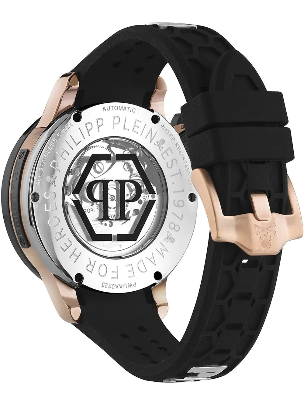 Philipp Plein PWUAA0223 Hyper Sport Automatic Mens Watch 46mm 5ATM