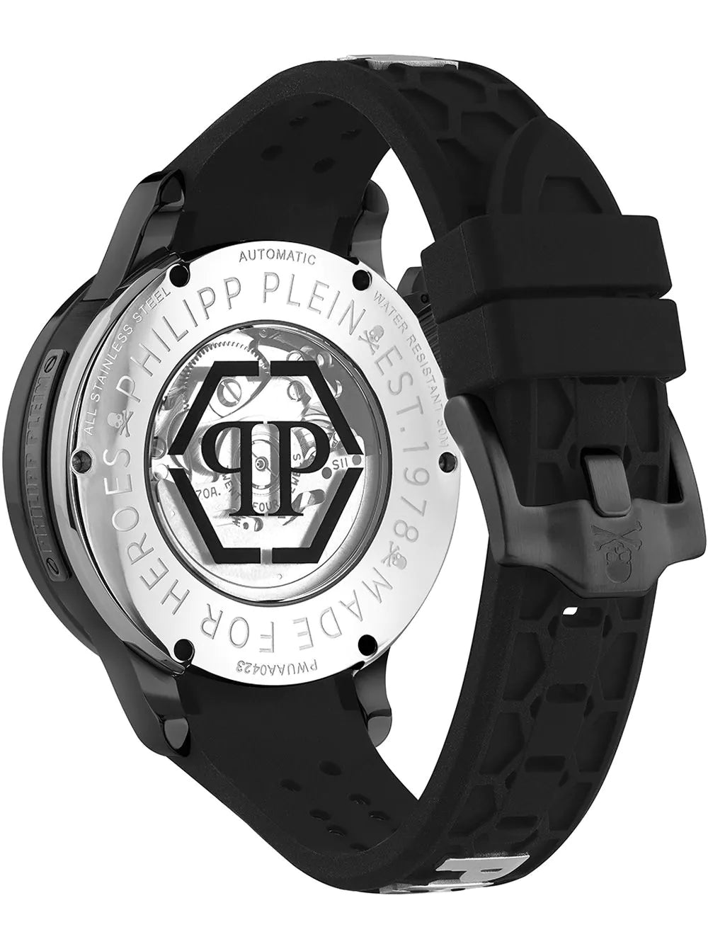 Philipp Plein PWUAA0423 Hyper Sport Automatic Mens Watch 46mm 5ATM