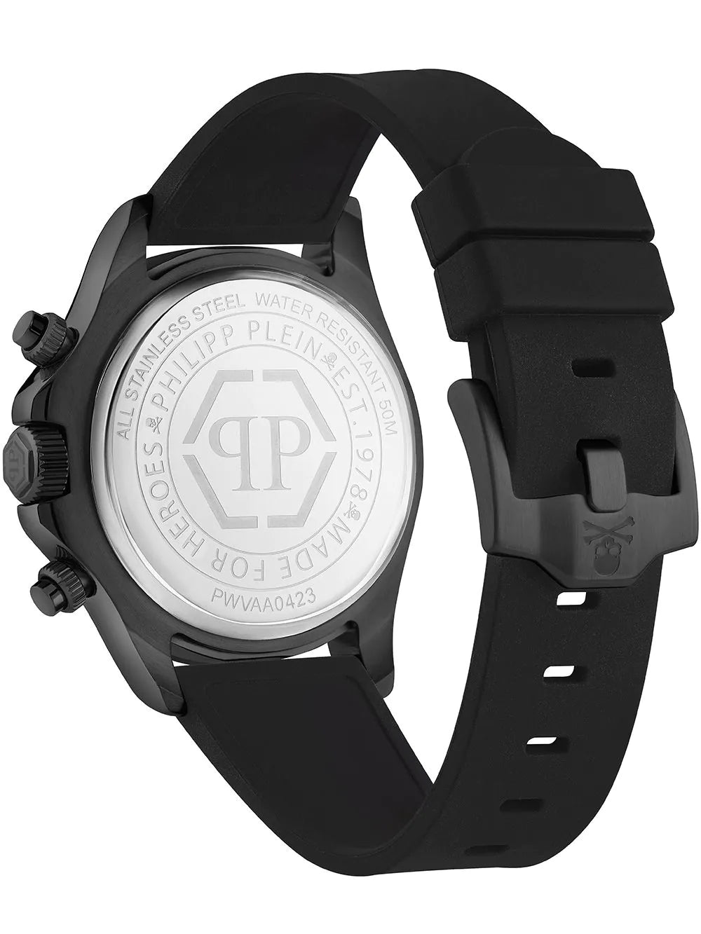Philipp Plein PWVAA0423 Street Couture Chronograph Mens Watch 43mm 5ATM