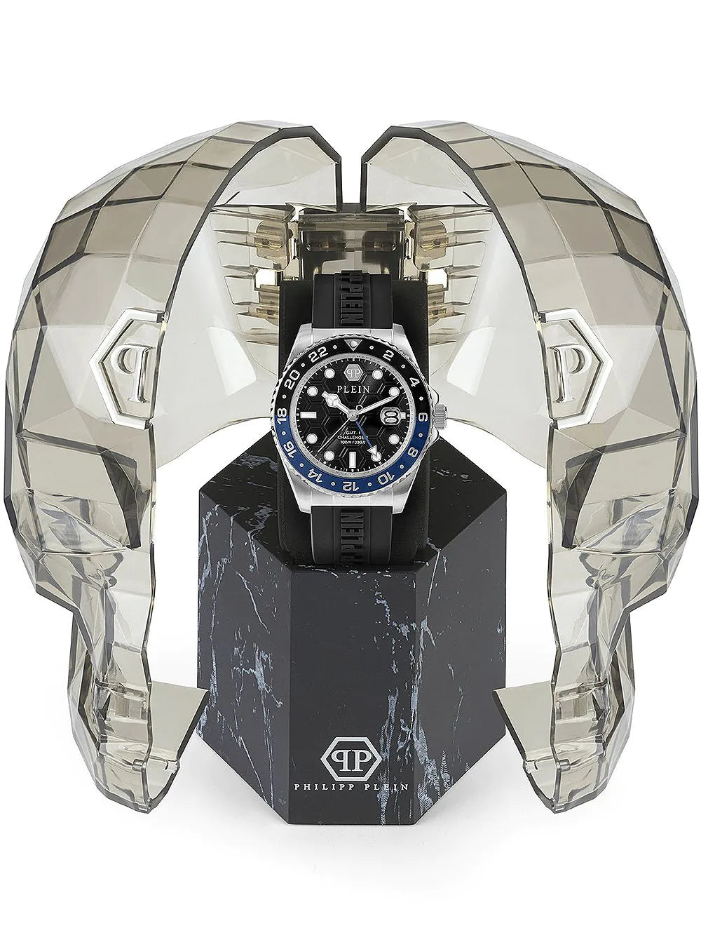 Philipp Plein PWYBA0123 Hyper $port GMT Mens Watch 44mm 10ATM