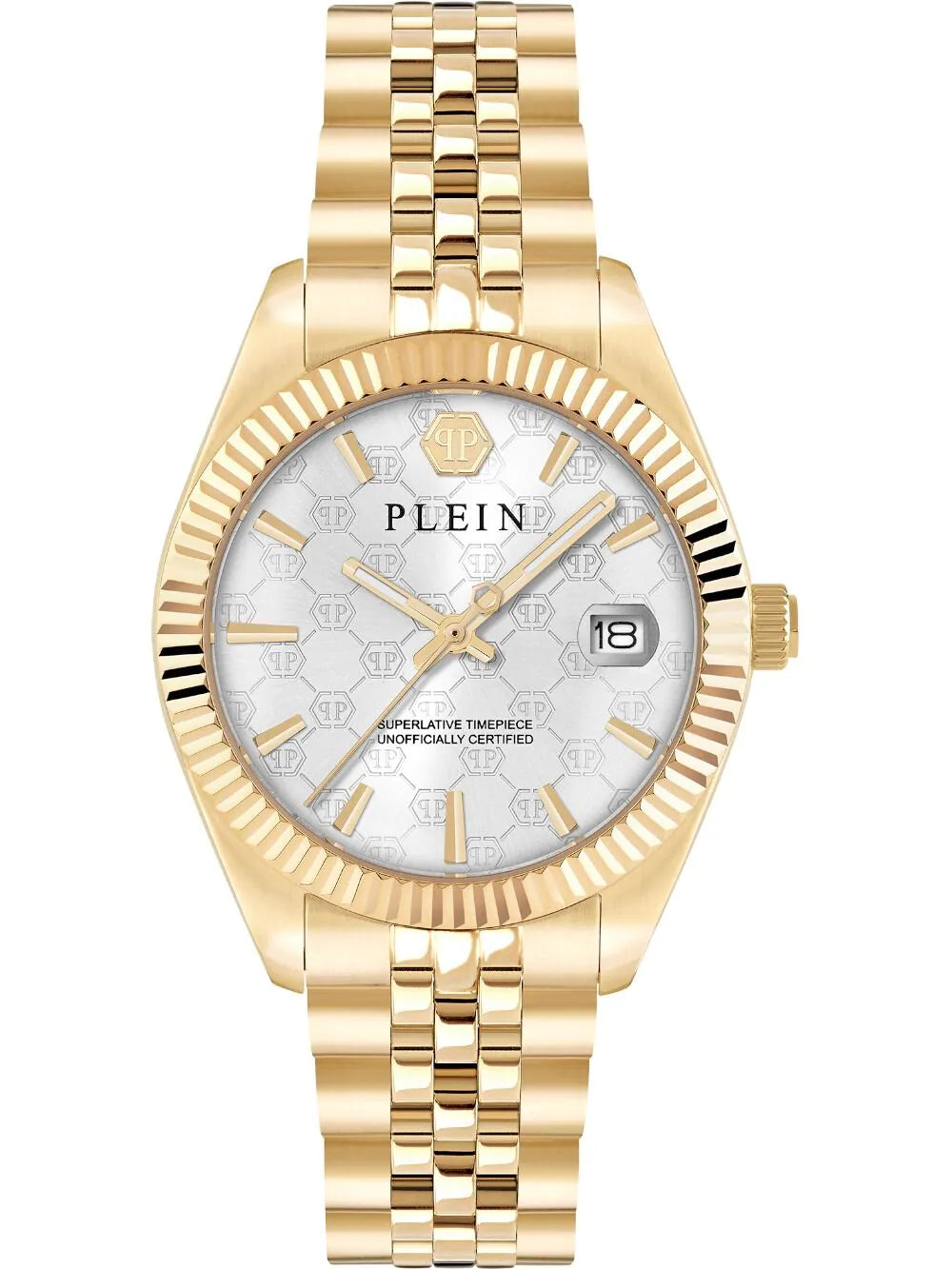 Philipp Plein PWYFA1026 Ladies Watch Date Superaltive 34mm 5ATM