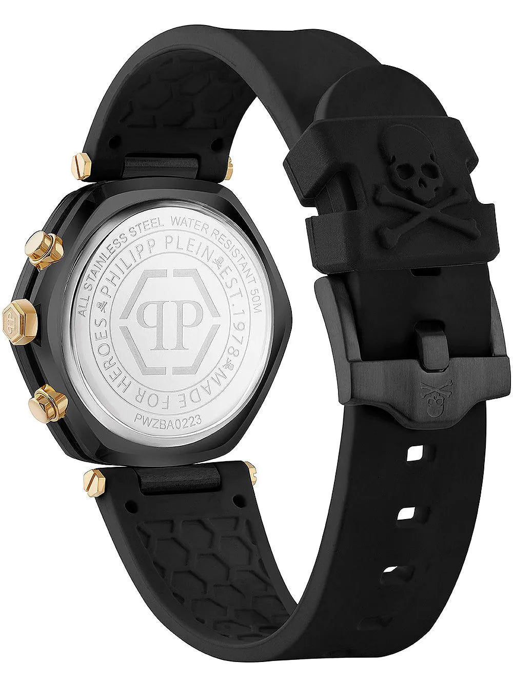 Philipp Plein PWZBA0223 The Hexagon Chronograph Unisex Watch