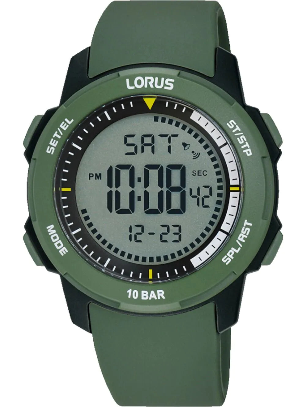 Lorus R2377PX9 Mens Watch Digital Chronograph 40mm 10ATM