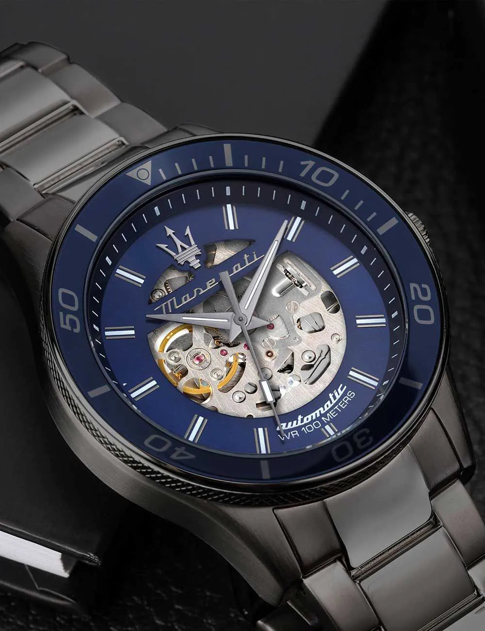 Maserati R8823140009 Mens Watch Sfida Automatic 44mm 10ATM