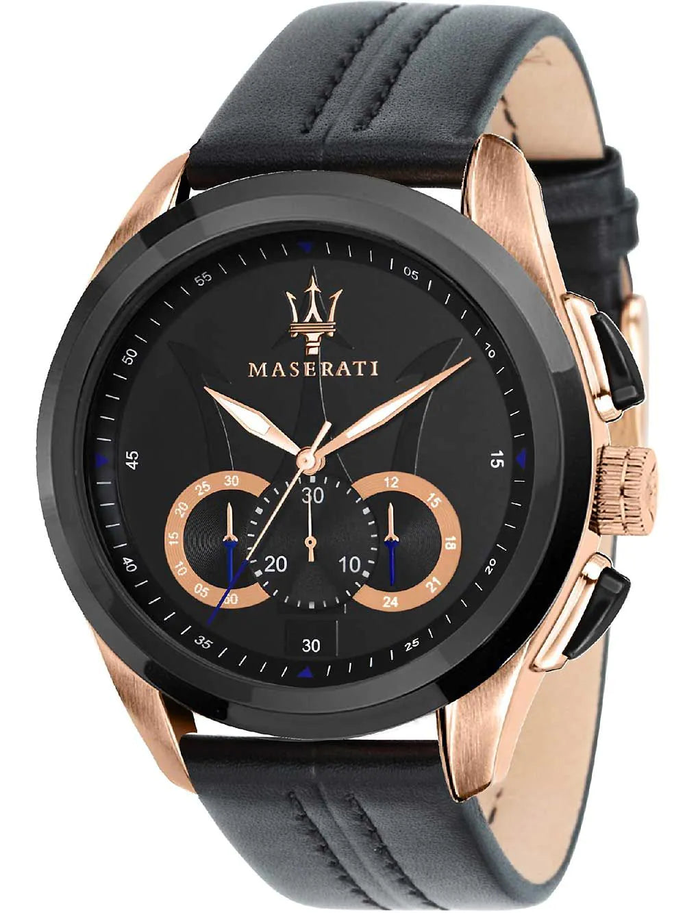 Maserati R8871612025 Traguardo Chronograph Mens Watch 45mm 10ATM