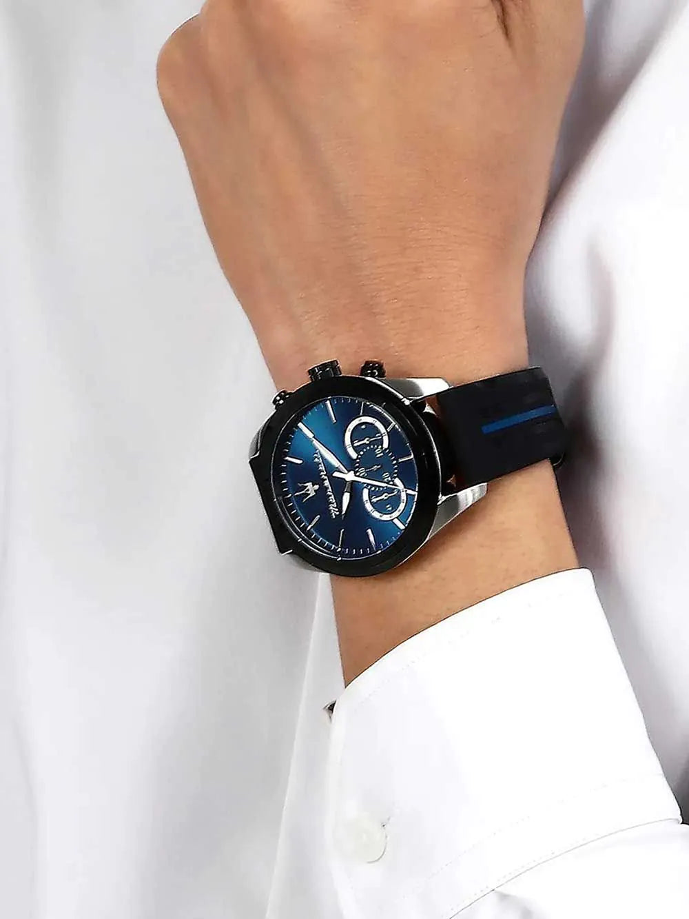 Maserati R8871612044 Mens Watch Traguardo Chronograph 45mm 10ATM