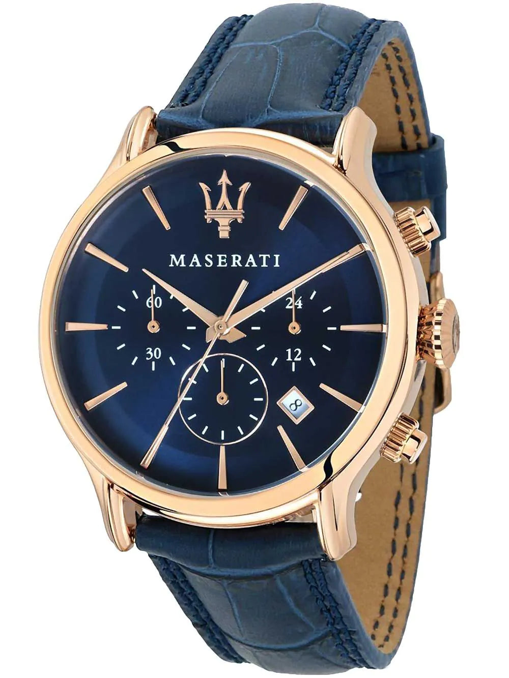 Maserati R8871618013 Epoca Chronograph Mens Watch 42mm 10ATM