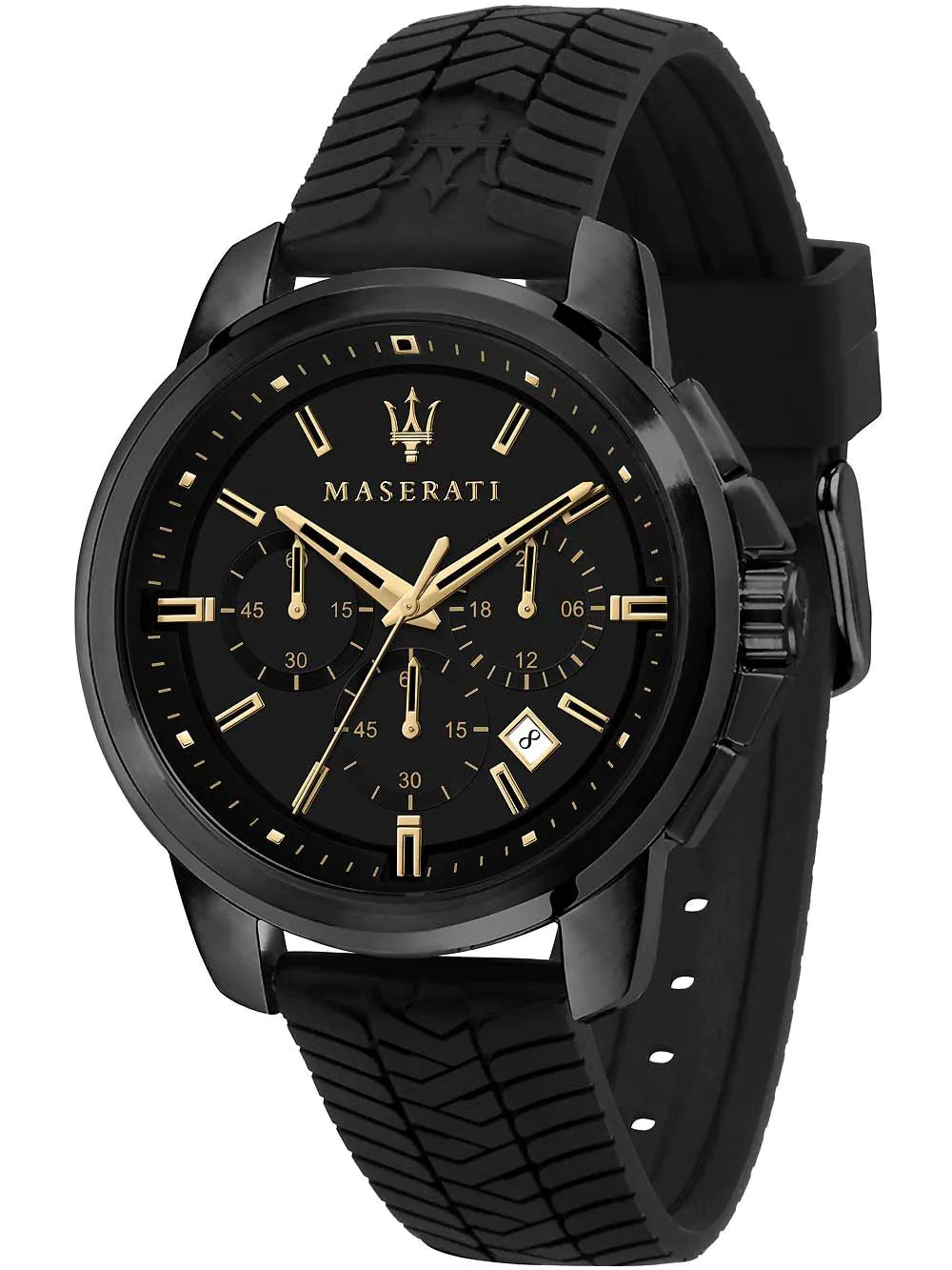 Maserati R8871621011 Successo Chronograph Mens Watch 44mm 5ATM