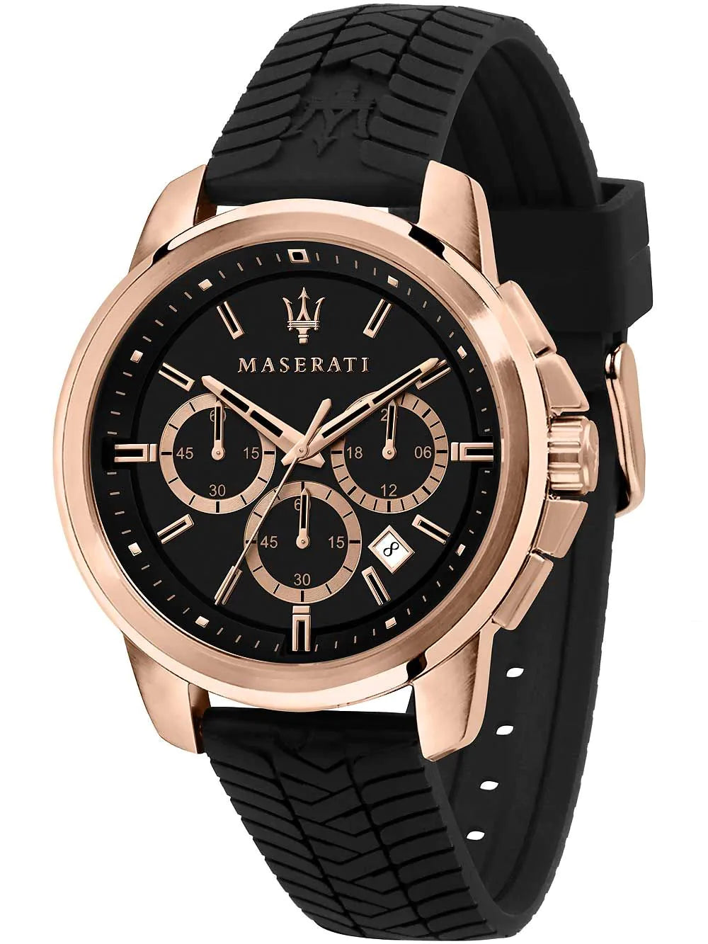 Maserati R8871621012 Successo Chronograph Mens Watch 44mm 5ATM